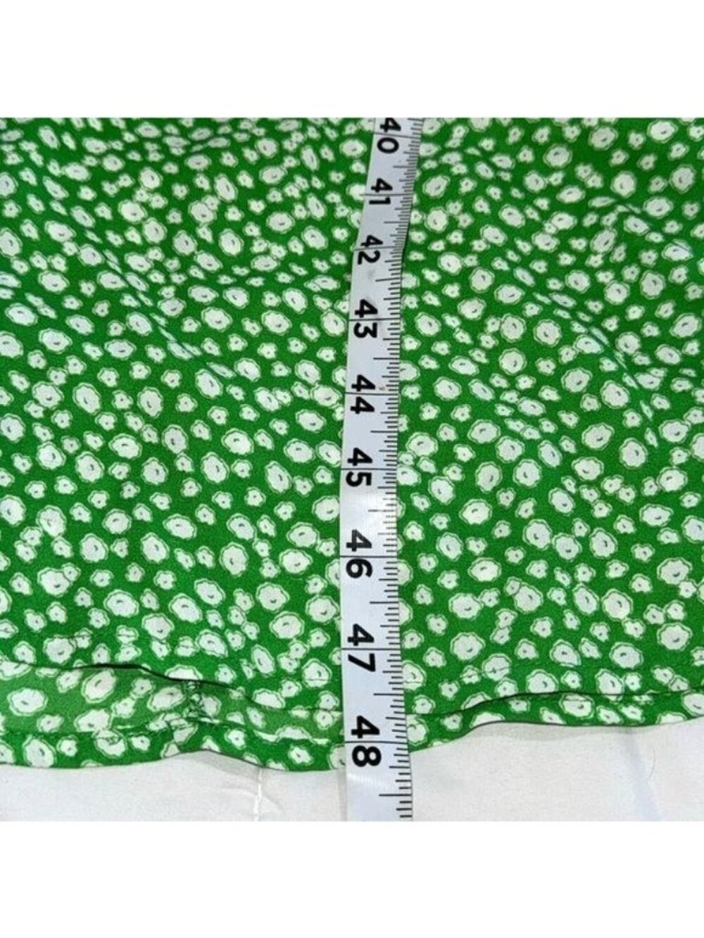 Sienna Sky Green Floral V-Neck Maxi Dress S Polyester Spandex - Picture 10 of 10
